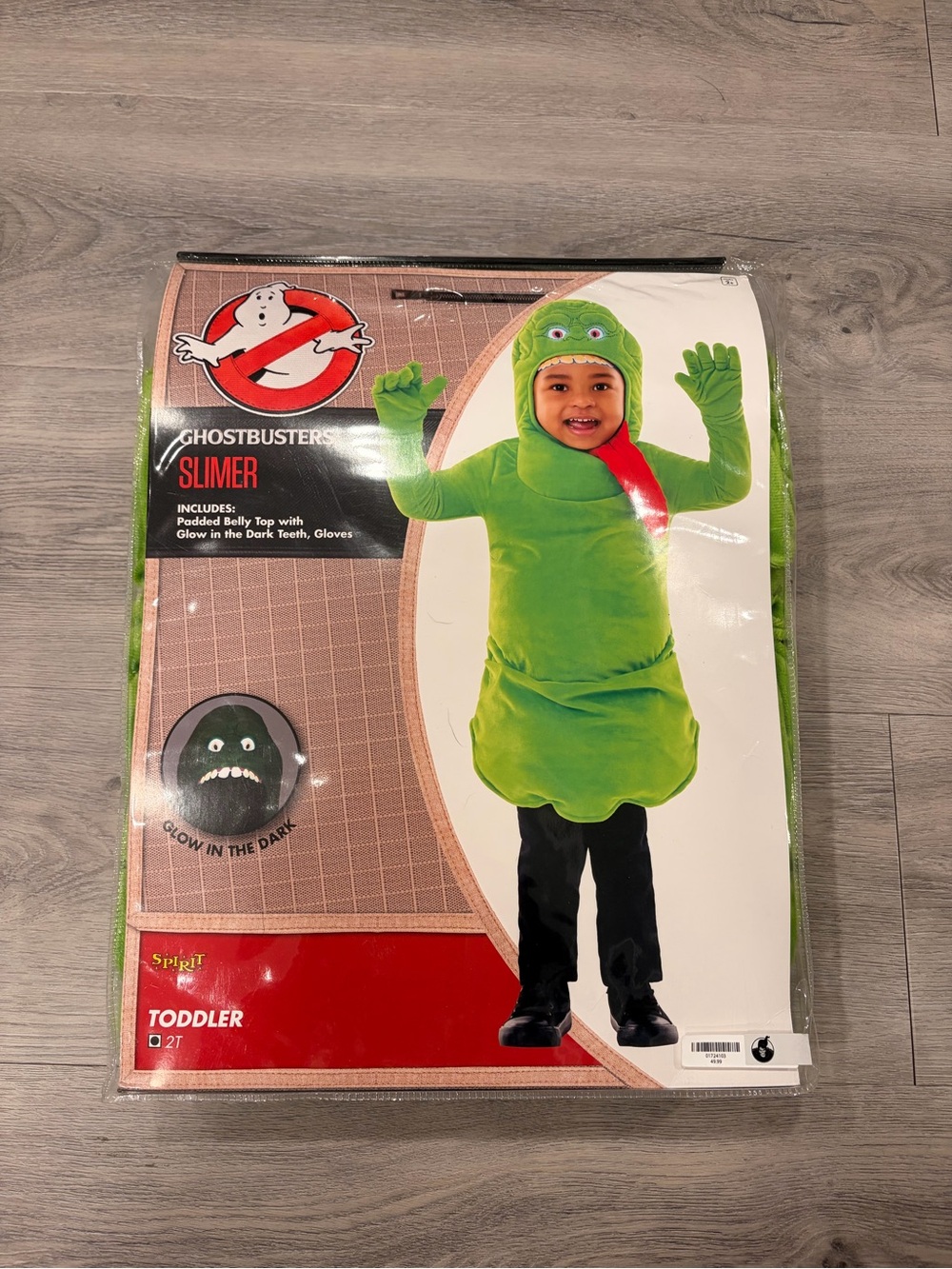 Spirit Ghostbusters Slimer Toddler Costume - Green